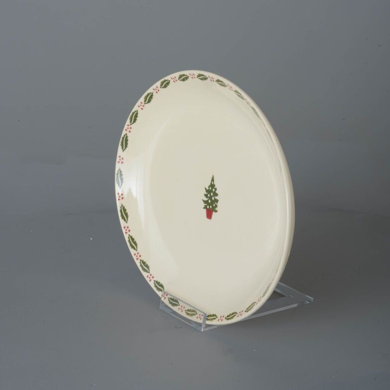 Oval Plate Large Christmas Tree