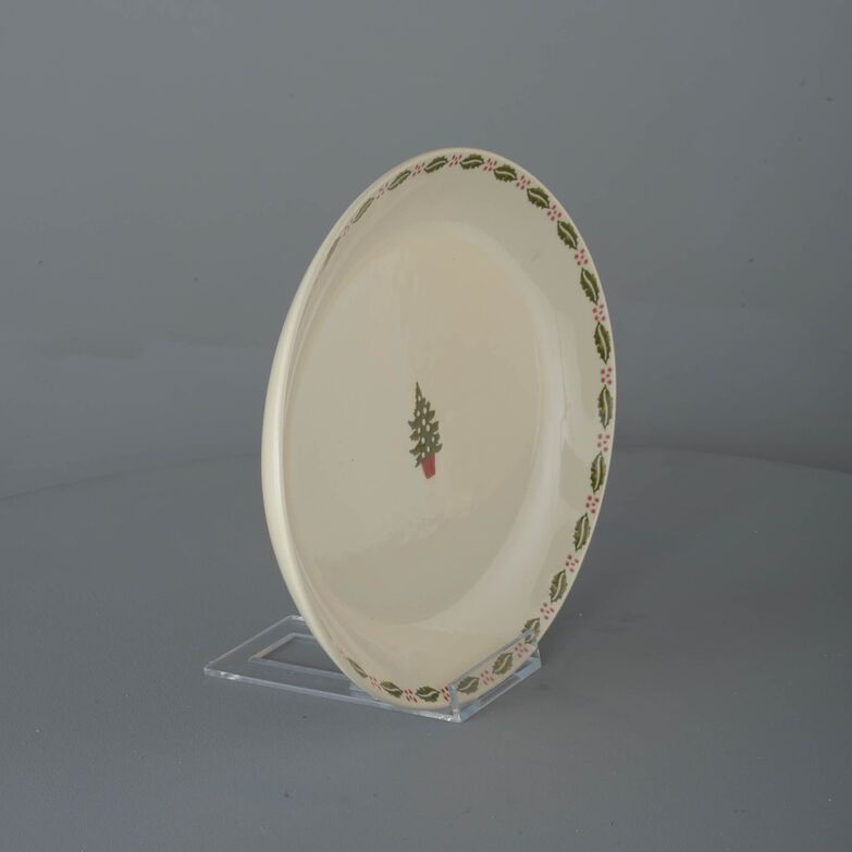 Oval Plate Large Christmas Tree